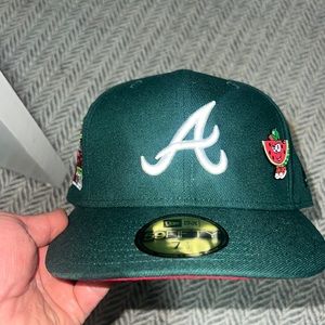 New Era 59Fifty Watermelon Atlanta Braves